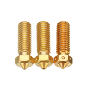 Upgraded 0.4mm/0.6mm/0.8mm Brass Volcano Nozzle for 1.75mm Filament