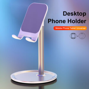 Uslion Desktop Phone Holder Universal Tablet Phone Mount Bracket Adjustable Stand for iPhone Huawei Tablet