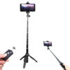YUNTENG 992 Wireless bluetooth Remote Handheld Monopod Mini Tripod Phone Selfie Stick