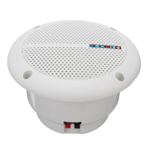 1 Pair Waterproof Marine Boat Ceiling Speakers Kitchen Bathroom Water Resistant