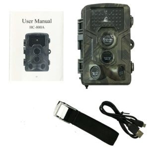 HC-800A Waterproof Full HD 16MP 1080P Video Wild Night Vision IR Trap Scouting Hunting Camera