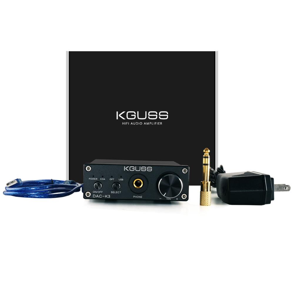 KGUSS DAC-K3 Pro Mini HIFI USB DAC with Headphone Amplifier Digital  Zakka
