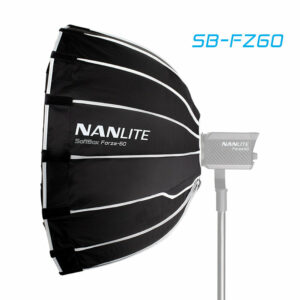 NANLITE SB-FZ60 60cm Softbox For Nanlite Forza 60w 60B 60 Photography Light Box Bowen Mount Round Umbrella Soft Box