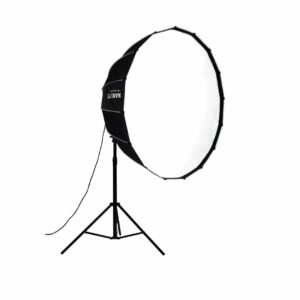 NANLITE SB-PR-120 Para 120 Softbox with Bowens Mount 47 Inches for Interview Photography Studio Lighting Kit
