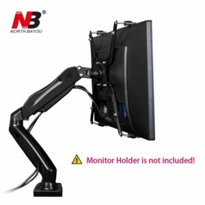 NB FP-1 Extension VESA Adapter Fixing Bracket Monitor Holder for 17-27 Inch No Mounting Hole Monitors