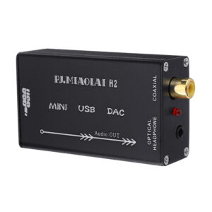 PJ.MIAOLAI H2 PCM2704 External Computer Sound Card Mini USB DAC Decoder Optical Fiber Coaxial Signal Output