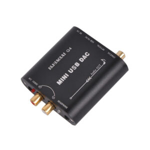 PJ.MIAOLAI Q4 CM108AH HIFI Fiber Coaxial Fever Decoder DAC Computer External USB Audio Card