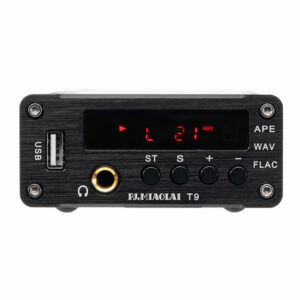 PJ.MIAOLAI T9 HIFI SP3306AL DAC Amplifier Support USB MP3 Coaxial Optical Fiber Digital Signal Output