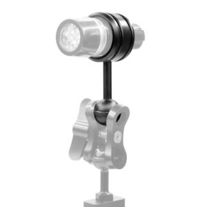 PULUZ PU254 1 Inch Ball Head Mount Adapter Magic Arm To Diving Light Fixed Clip for Underwater Diving Strobe Housing Light