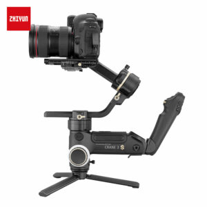 ZHIYUN Official Crane 3S 2.4G WiFi bluetooth 5.0 Payload 6.5KG 3-Axis Handheld DSLR Video Camera Gimbal Stabilizer with SmartSling Handle