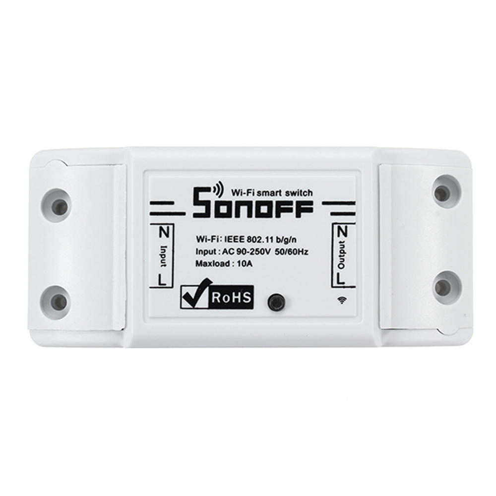 SONOFF Basic Smart Switch 4pcs, WiFi Remote Control Socket, Compatible with  Alexa, Google Home, and IFTTT Digital Zakka