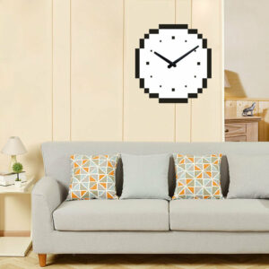 American Modern Minimalist Geometric Fashion Wall Clock Creative Home Decoration Silent Clock