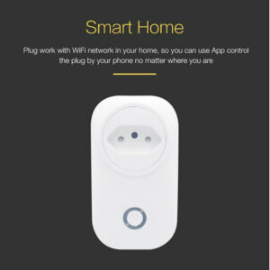 Brazil Tuya & WIFI 16A Smart Socket Br Plug Work With Alexa Google Home Energy Monitor - Plug Br