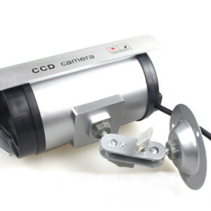 CA-11-03 Dummy Fake Bullet Flash LED CCTV Camera Waterproof Security Camera with Metal Bracket