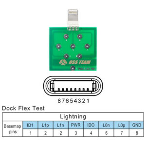 Charging Dock Flex Test Repair Tool Phone Testing Tool for iPhoneX 8 8plus 7 6 6s Plus