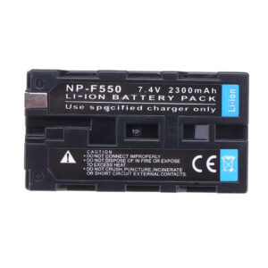 Falconeyes NP-550 7.4V 2300Mah Rechargeable Battery for Video LED Light with Sony NP-F550/NP-F570 Battery Slot