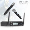 GLXD4 Wireless Microphone UHF Dynamic Handheld Mic Automatic Frequency Speech Microphone for Kraoke Speech Party