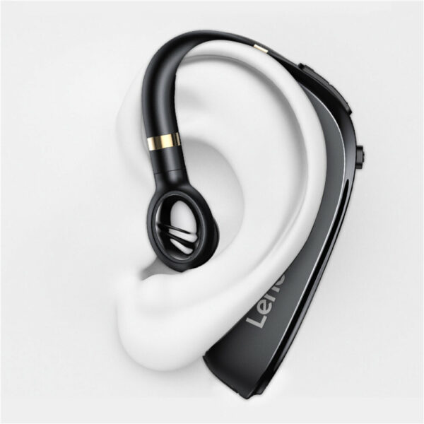 Lenovo HX106 bluetooth 5.0 Headset Wireless Earphone Single Ear HiFi Sound Noise Reduction HD Call Sports Earhook Earbuds with Mic