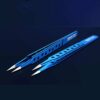 MECHANIC AAC-14 Tweezer 8-hole Heat-dissipating Tweezer Lengthened and Thickened High-hardness Tweezer for Mobile Phone Repair