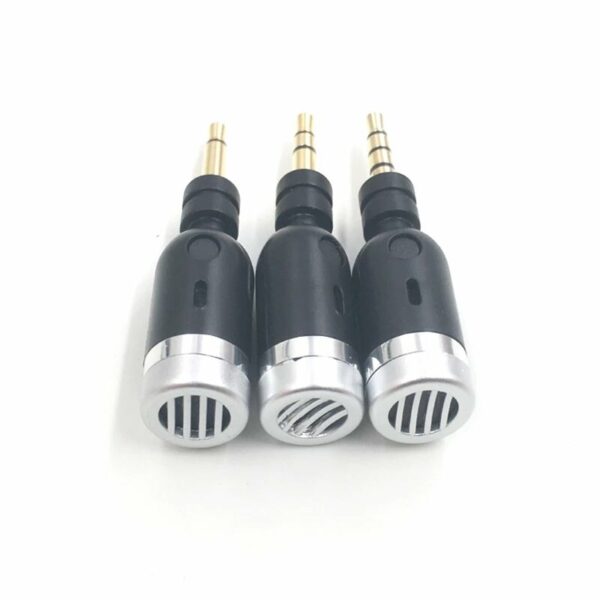MK-5 3.5mm Mono/ Stereo/ 4 Pole Mini Microphone Flexural Bendable Microphone for Mobile Phone Computer Recording Device