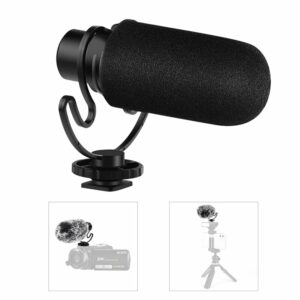 Ordro CM-100 Mini Microphone Portable Recording Mic 3.5mm Plug And Play with Shock E8D8 for Mobile phone DSLR camera