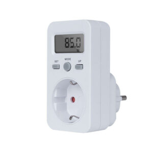 SH-130 16A 230V US EU Plug with LCD Digital Power Monitor Energy Meter Socket Switch Adapter