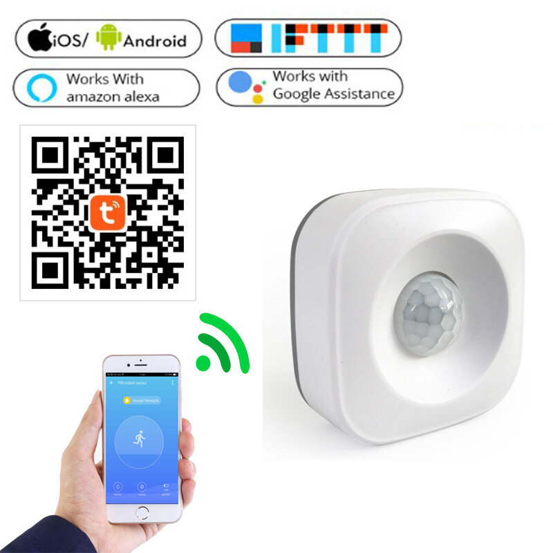 Smarsecur Tuya Wifi Infrared Detector Wifi Human Infrared Sensor Work ...