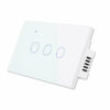 Somgoms Tuya 3Gang 1/2 Way US WiFi ZB Smart Lights Wall Touch Switch APP Voice Remote Control Wireless Lamp Smart Home Switch