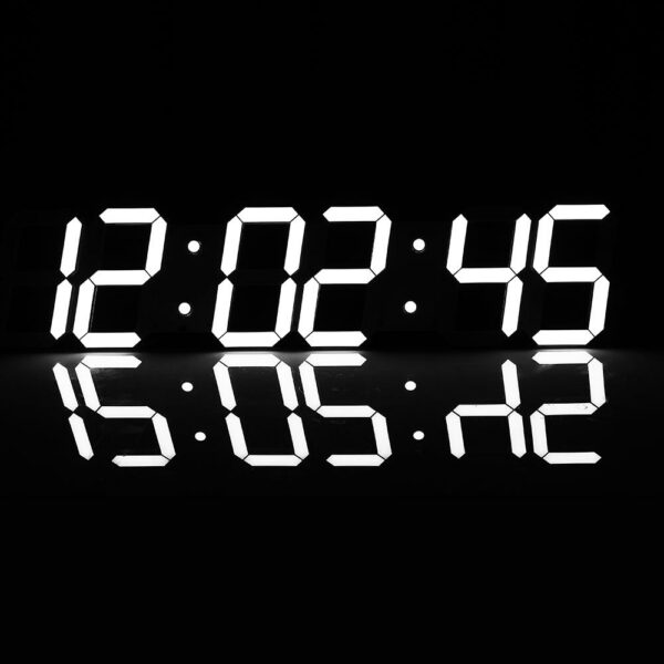 Super Large Digital LED Alarm Clock Wall Clock Remote Control Countdown Timer Sports Timer
