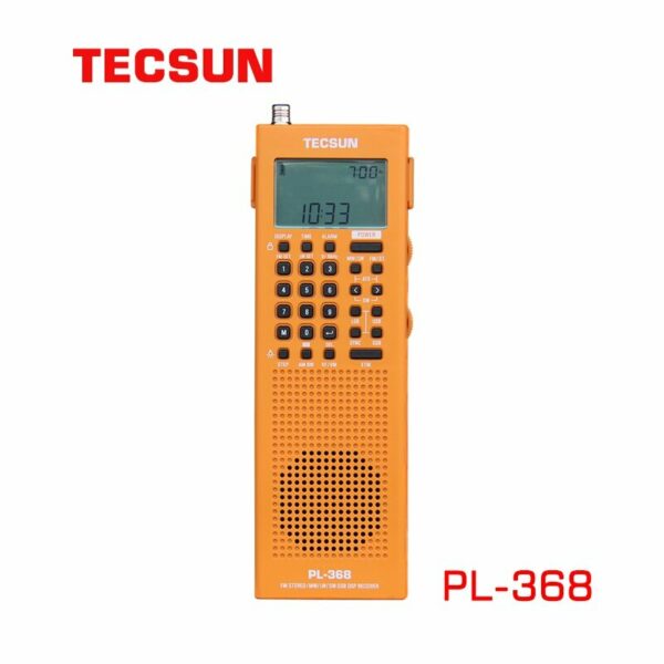 Tecsun PL-368 Digital DSP SSB Mini Portable FM Stereo MW SW World Band Stereo Radio 64-108MHZ