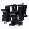 Triple Hot ShoE Mount Adapter Flashlight Stand Umbrella Holder Bracket for Canon Nikon Pentax