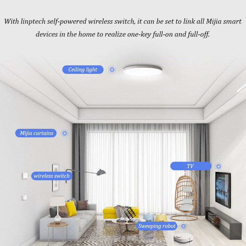 linptech Smart Multi-Mode Gateway RF WIFI Intelligent Hub Smart Home ...