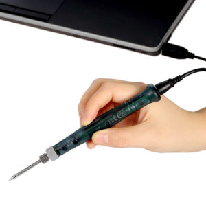 ANENG LT001 USB Powered Mini 5V 8W Electric Soldering Iron With LED Indicator Portable Soldering Tools