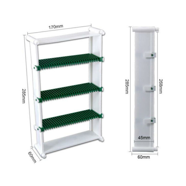 BEST BET-132 Anti-Static PCB Storage Baskets LCD Glass Rack Card Slot Board PCB board Plastic Pallet Rack