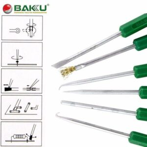 BK-120 6 in 1 Solder Assist Repairing Tools Set for Cell Phone Electronics