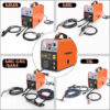Handskit 4 in1 MIG-250 MMA TIG Welding Machine 220V EU Electric Welder Spot Welding Portable Automatic for Welding
