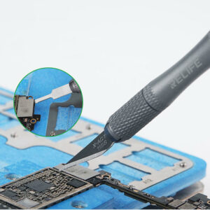Relife 8 in 1 CPU IC Glue Remover Motherboard BGA Chip Glue Cleaning Scraping Pry DIY Scrapbooking Crafts Carving Blade