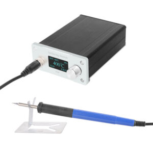STC T12 OLED Soldering Station Quick Heating Electronic Welding Iron 200-450℃ 100-240V with 9501 Handle