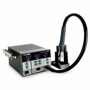 SUGON 8610DX 1000W Hot Air Rework Station LED Display Lead-free Microcomputer Temperature Adjustable with 5 Nozzle