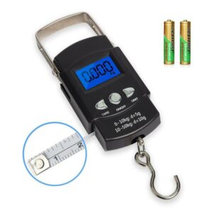 50kg Portable Digital Luggage Scale with 1m Ruler