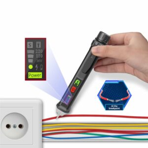 ANENG VD410A AC 12~1000V Dynamic Digital Display Non-contact Induction Electric Pen Voltage Test Pen AC Voltage Detection