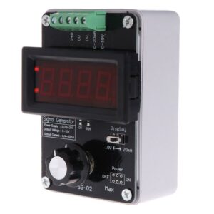 Adjustable Current Voltage Analog Simulator 0~20mA Signal Generator DC 0~10V with Built-in 2000mA Rechargeable Lithium Battery