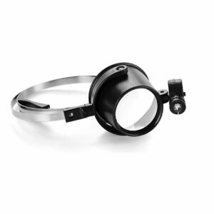 BIJIA 15X Eye Mask Type Magnifying Glass with LED Light for Repairing Watch