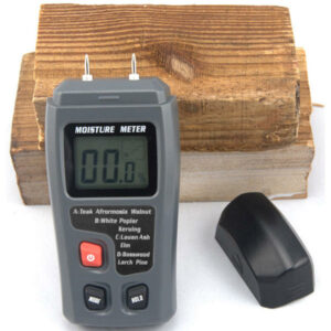 BSIDE EMT01 Digital LCD Portable 0~99.9% Wood Moisture Meter Integral Pins Auto Power off
