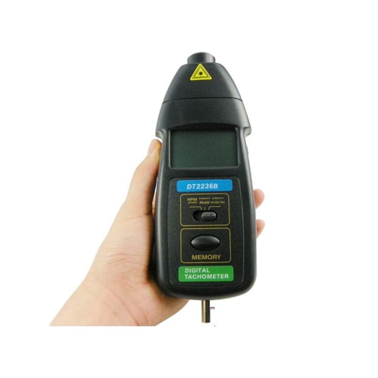 DT2236B 3 In 1 Handheld LCD Digital Tachometer Contact/non-contact Wide ...