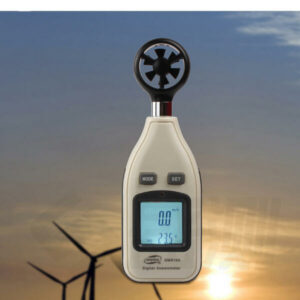 GM816A Digital LCD Handheld Air Wind Speed Meter Anemometer Thermometer Tester Measure Velocity