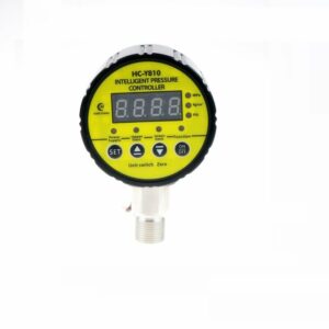 HC-Y810 0-0.16/0-6MPA Digital Pressure Relay Hydraulic Oil Pressure Switch 220V AC Air Compressor Pneumatic Water Pressure Adjustable Controller