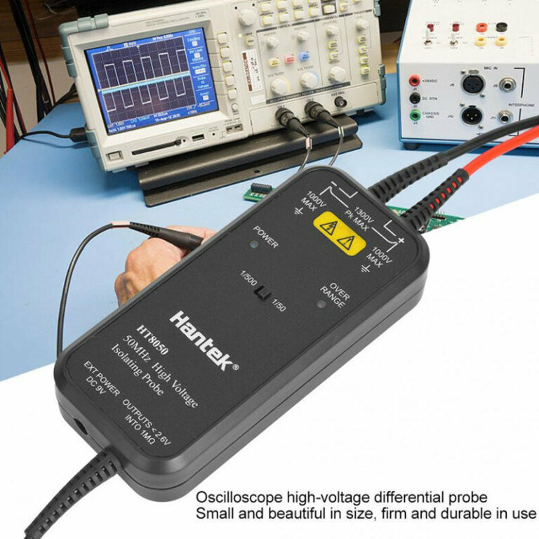 Hantek HT8050 Oscilloscope Probe 100240V 1/50 1/500 Oscilloscope High