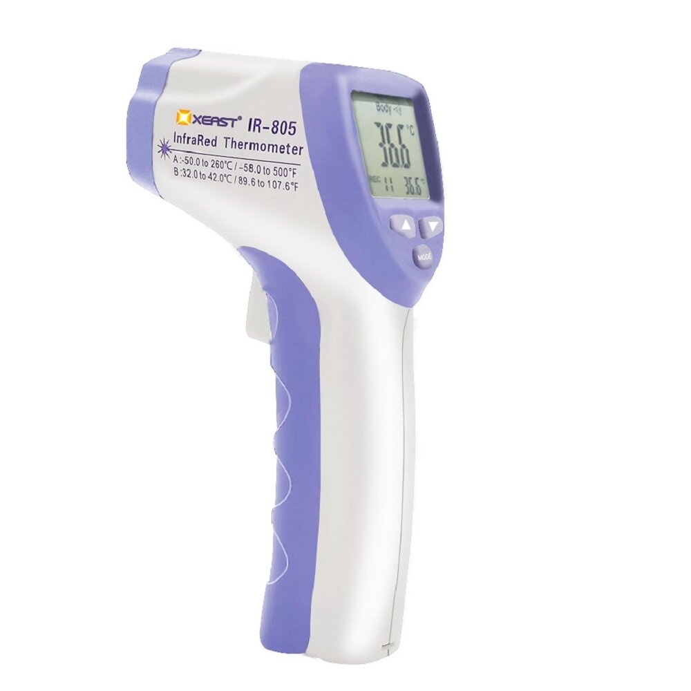 IR805 Noncontact Infrared Digital Thermometer Industrial and Body