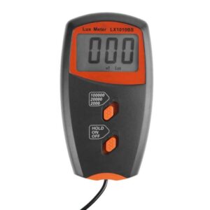 LX1010BS Portable Digital Lux Meter 100000 Lux Light Meter Illuminometer With Data Hold Lux Gauge
